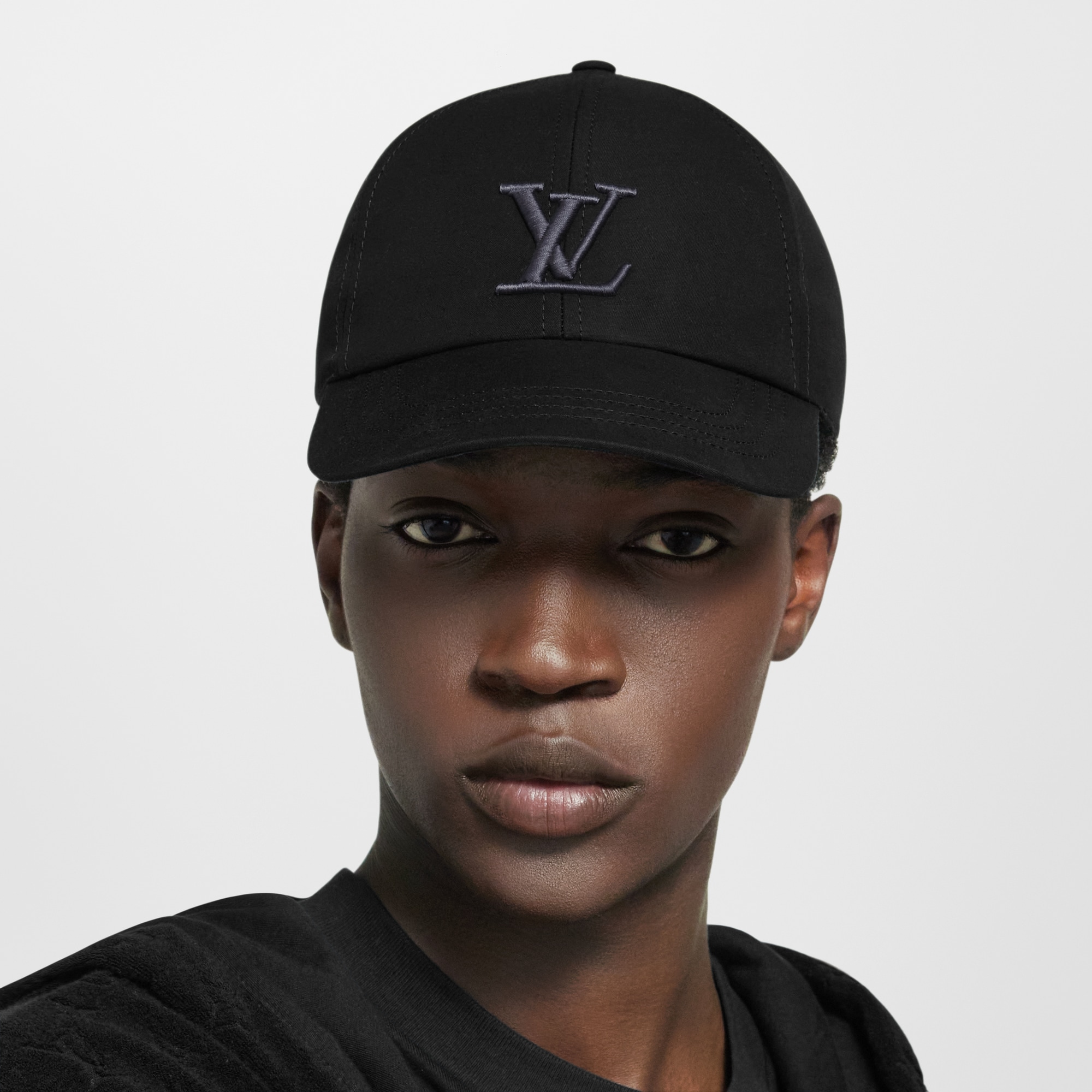 LV Signature Cap - Luxury S00 Black | LOUIS VUITTON